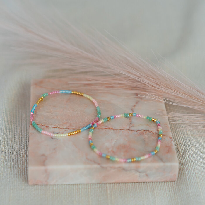 Cowboylaarzen armband maken met kleurrijke kralen Inspi682