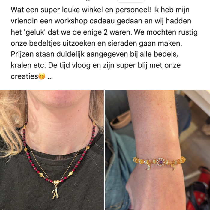 Workshop sieraden maken Utrecht