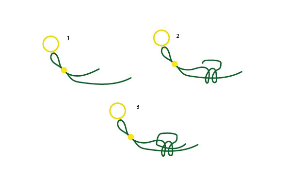 Acrylic Beaded Bracelet with Bolt Ring Clasp and Wax Cord Inspi688