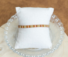 Simple Woven Bracelet Pattern 3 rows
