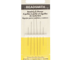 Beadsmith beading needles, 6 pieces