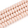 Glass beads Rondelle Light Salmon Pink 4x2.5mm, 120 pieces