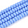 Glass beads Rondelle Sky Blue 4x2.5mm, 120 pieces