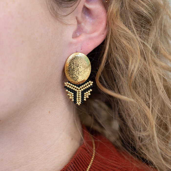 Statement oorbellen maken met Miyuki rocailles Inspi494