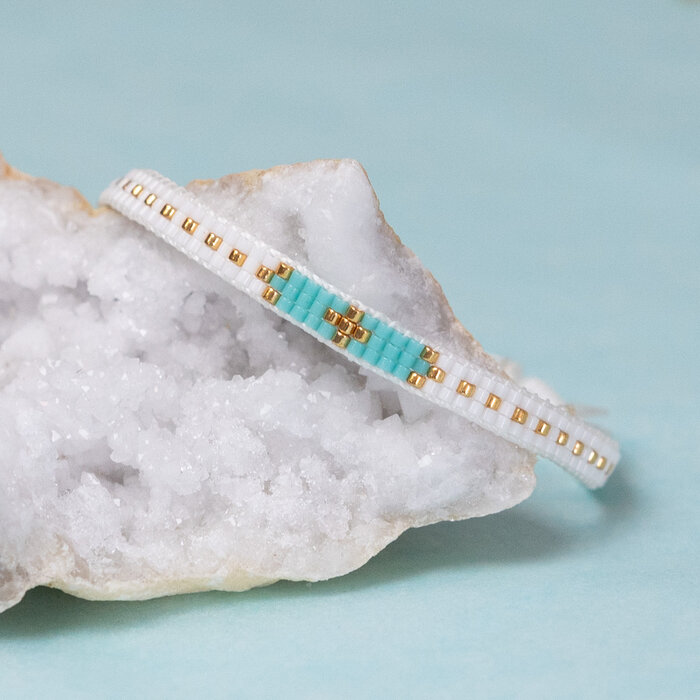 Miyuki Delica's 11/0 Opaque Sea Opal, 7.2 grams