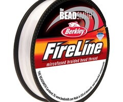 Fireline Beading Wire Crystal White 0.15mm, 45 meter