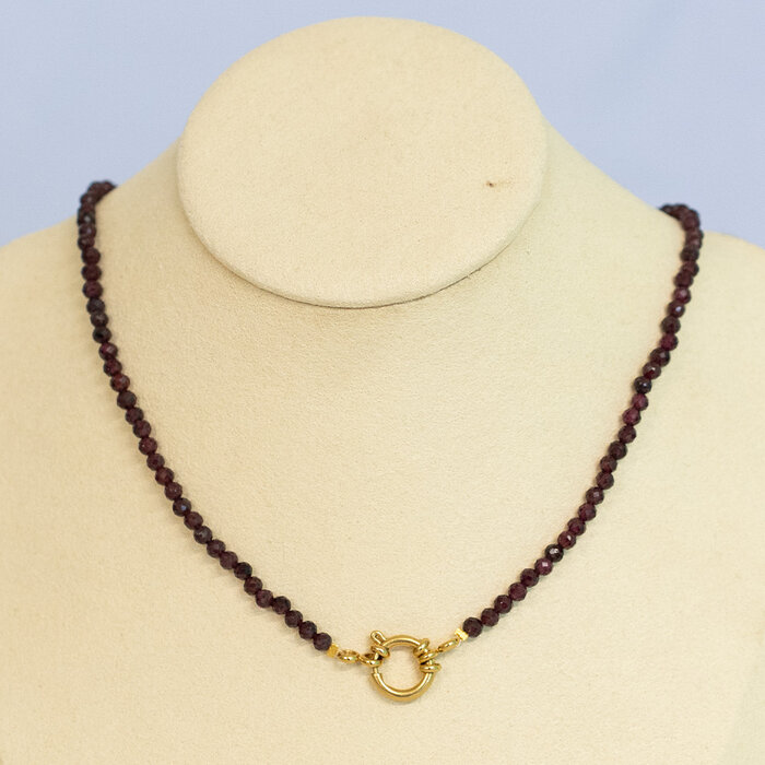 Edelsteen Ketting met Boeislot maken Inspi695