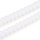 Glassbeads Rondelle Opaque White 8~8.5x4.5~5mm, strand 70 pieces