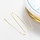 Koperdraad voor Sieraden Gold Plated 0.8mm, 3 meter