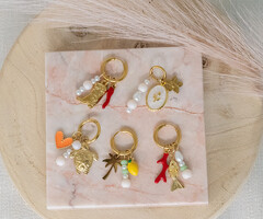 Oorbel met Bedel en Glasparels Maken