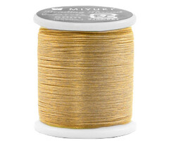 Miyuki Beading Thread Gold 0.2mm, 50 meter