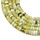 Natural Xiuyan Jade Gemstone Rondelle Beads 4x1.5~2mm, strand 180 pieces