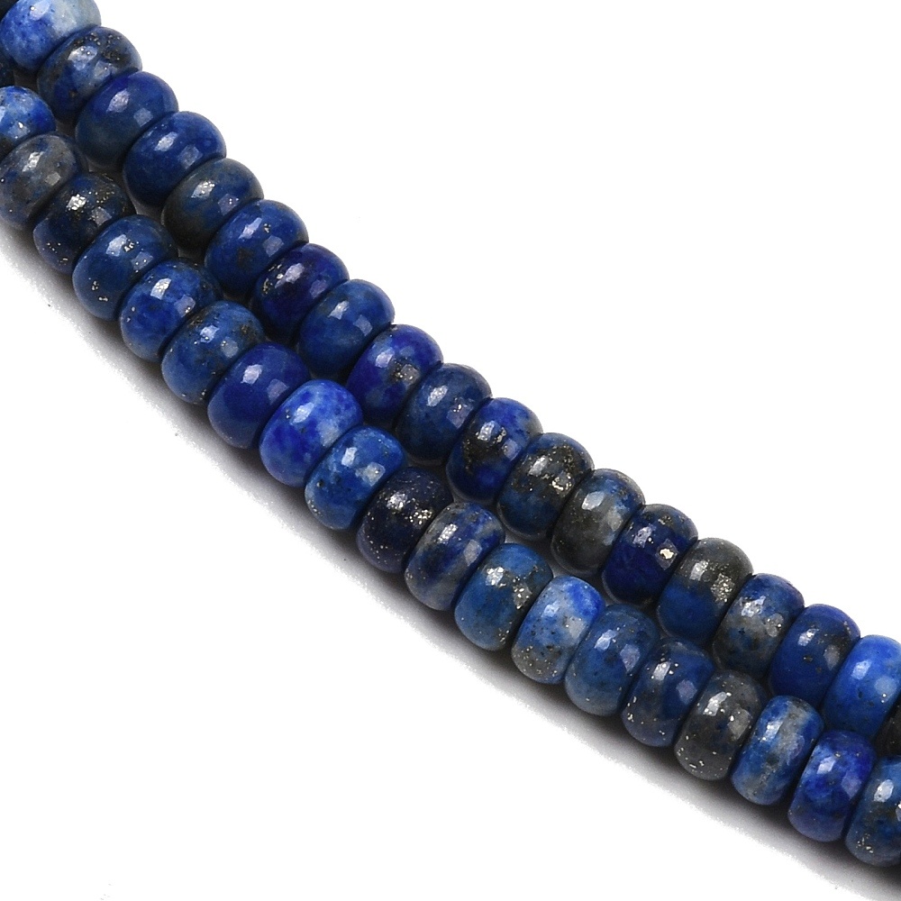 Natural Lapis Lazuli Rondelle Kralen 4.2x2.5mm, streng 150 stuks