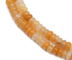 Natural Topaz Jade Edelsteen Rondelle Kralen 4x2mm, streng 150 stuks