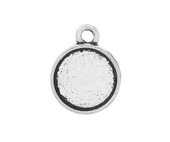 10 stuks Bedel Zilver 16x13mm voor 10mm Cabochon