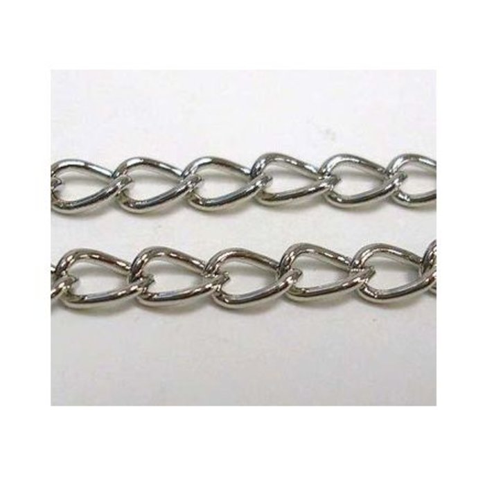 Chain Antique Silver 4mm, 1 meter