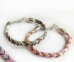 Vissengraatvlecht Armband - Inspiratie