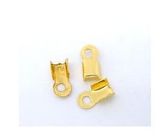 20 stuks Veterklem Gold Plated 6x3mm