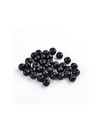 100 pieces Wooden Beads 6mm Black