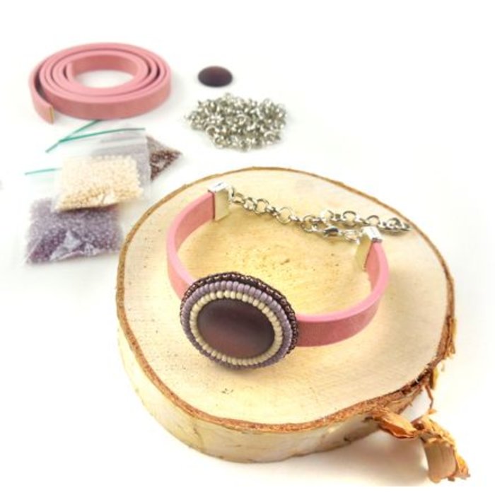 End Caps Silver for 10mm Leather, 4 pieces