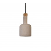 Hanging lamp Cradle bottle concrete