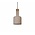 Hanging lamp Cradle bottle concrete