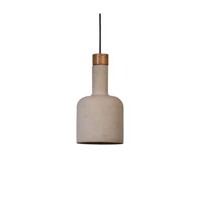 Hanging lamp Cradle bottle concrete