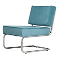 Kubikoff Fauteuil Blauw Zilver