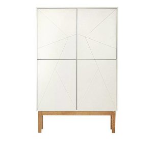 06 Design Kast wit/hout