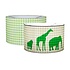 Little Dutch hanglamp silhouette dierenparade lime groene ruitje