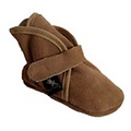 Baby Paws babyslofjes Wrapz tan suede