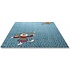 Sigikid vloerkleed Rainbow Rabbit blauw