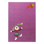 Sigikid vloerkleed Rainbow Rabbit paars