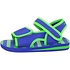 Playshoes watersandaaltjes blauw met groene strepen