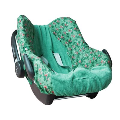 Trixie Baby autostoelhoes Flamingo