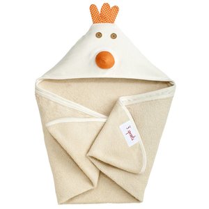 3Sprouts Hooded Towel Chicken