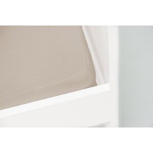 Briljant hoeslaken jersey taupe