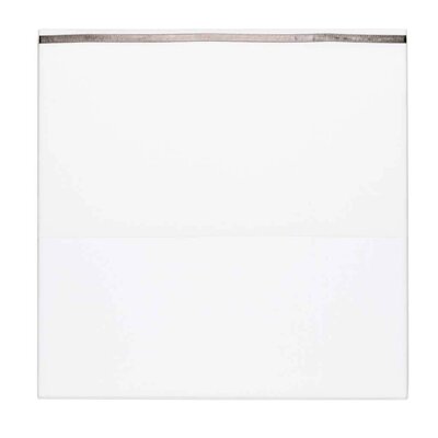 Briljant laken bies band grijs