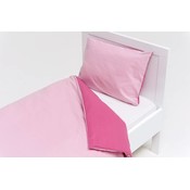 Briljant dekbedovertrek Double Face roze fuchsia