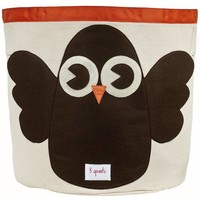 3Sprouts Storage Bin owl