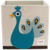 3Sprouts Storage Box peacock