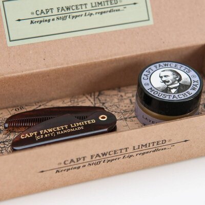 Captain Fawcett Snorrenwax Sandalwood en snorkam