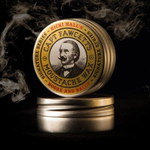 Captain Fawcett Ricki Hall Booze & Baccy Moustache Wax