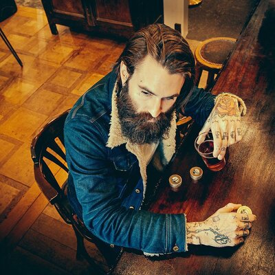 Captain Fawcett Ricki Hall Booze & Baccy Moustache Wax