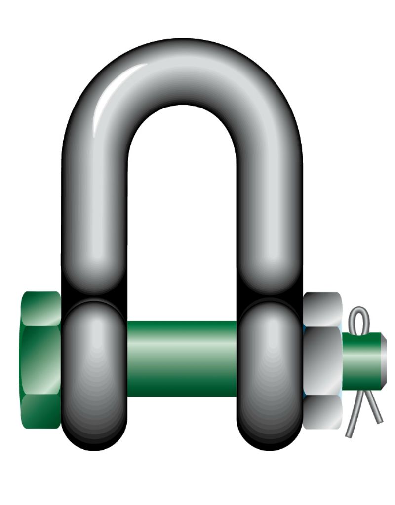 Green Pin Green Pin D-sluiting Moerbout G-4153