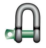 Green Pin Green Pin D-sluiting Borstbout G-4151