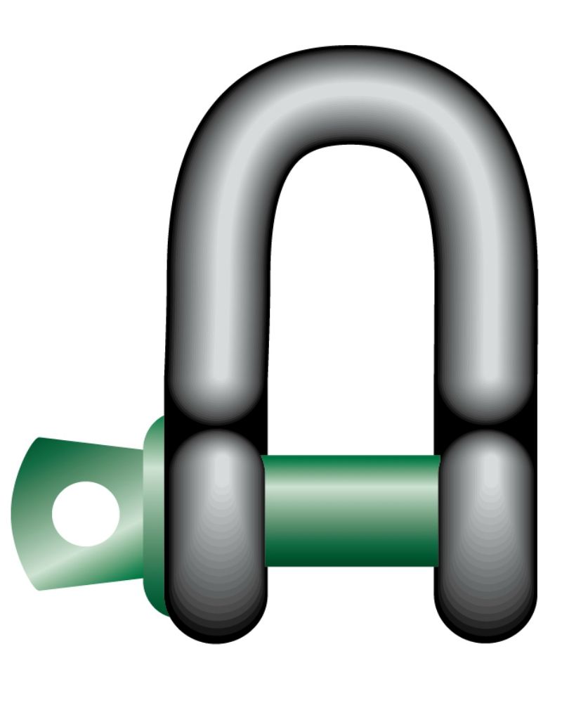 Green Pin Green Pin D-sluiting Borstbout G-4151