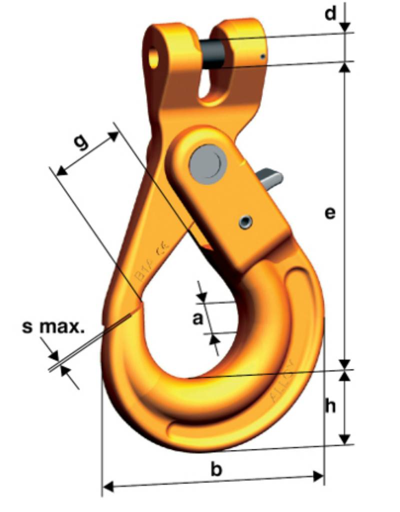 Pewag Ketting 2-Sprong G10 met Veiligheidshaak