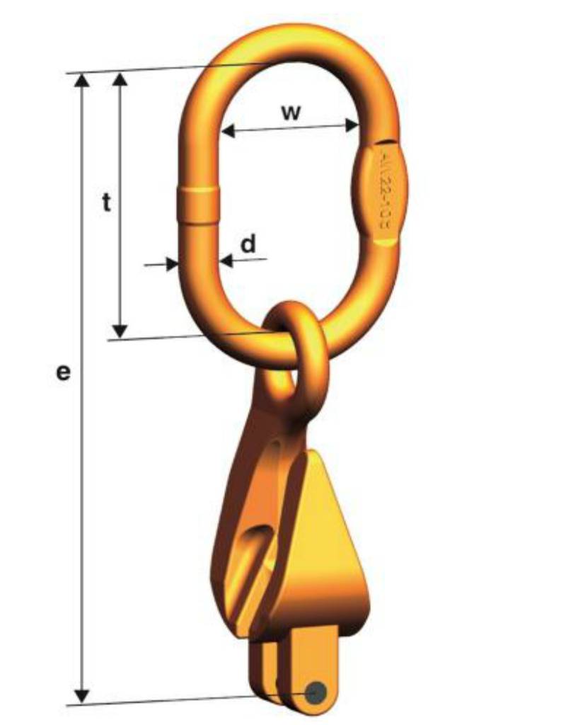 Kettingleng G10 met Klephaak