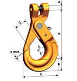 Ketting 3-Sprong G10 met Veiligheidshaak